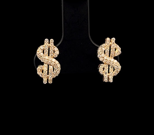 ARETES DIAMONDS SIGNO DOLAR 0.84CT 14K