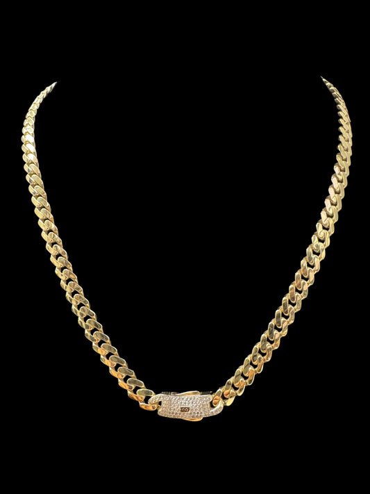 CADENA MONACI HOLLOW 12.4GR 6MM 14K 18"