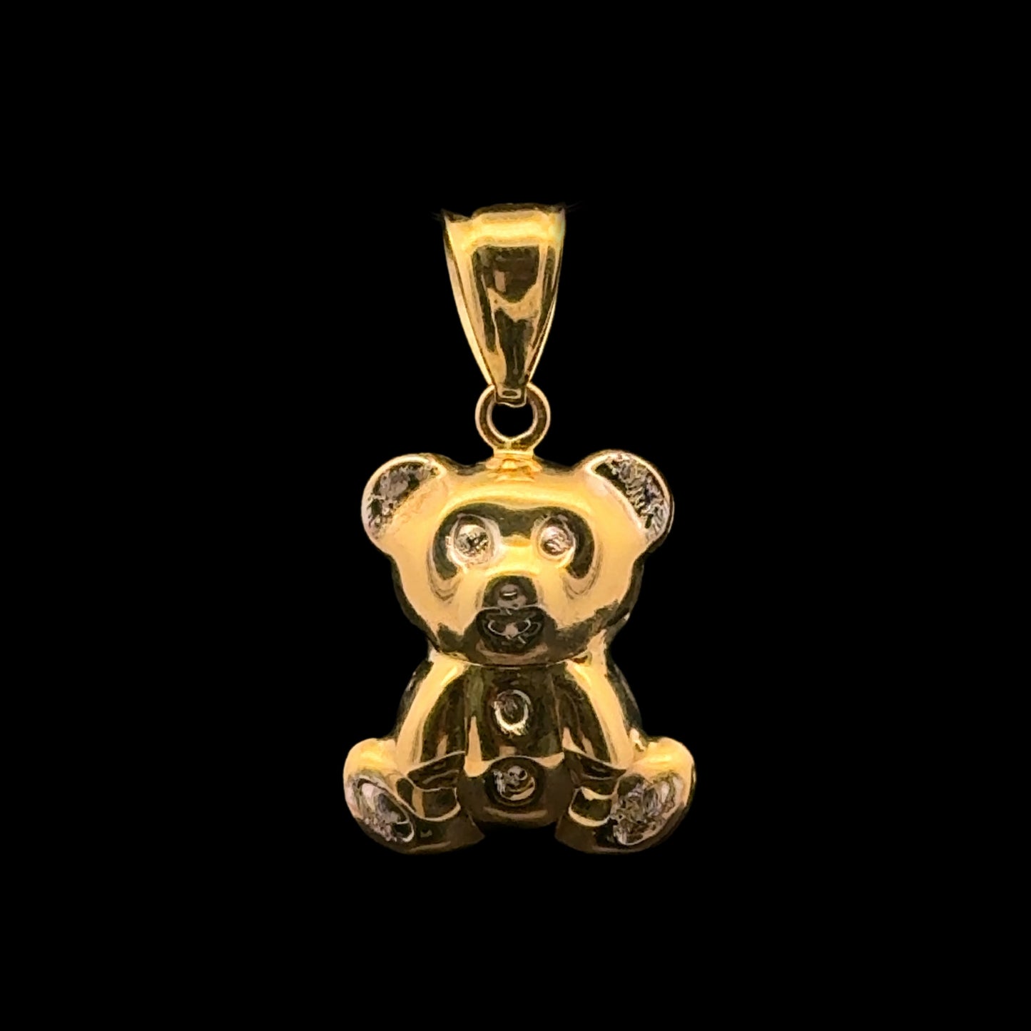 PENDANT OSO LISO 2.1GR 14K