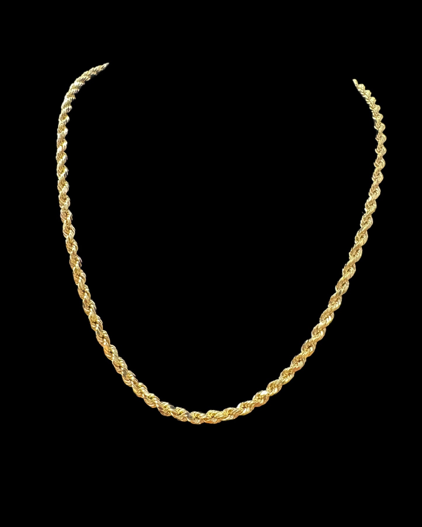 CADENA ROPE HOLLOW 9.3GR 4MM 14K 24"