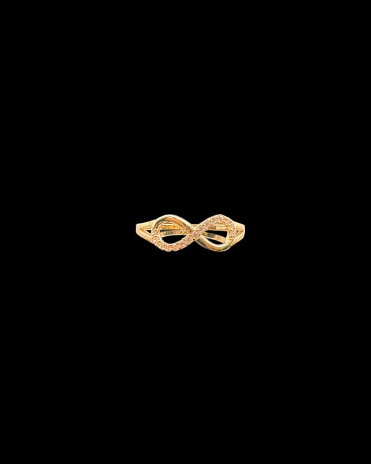 ANILLO INFINTO CZ 1.2GR 14K 7"