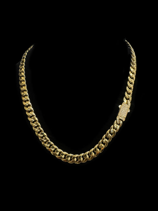 14K GOLD JINGLE BELL CHAIN (18.9GR 7.5MM 18")