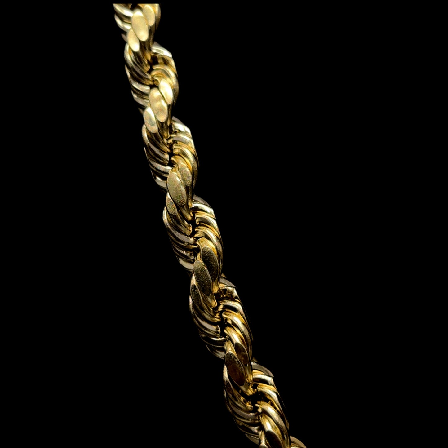 CADENA ROPE HALLOW AMARILLA 33,4GR 8.5MM 22" 14K