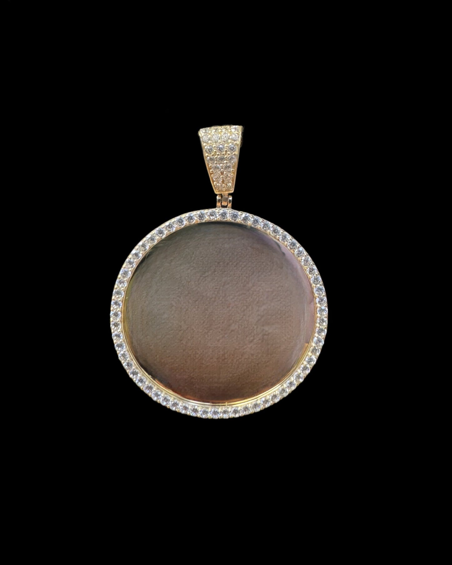 14K PICTURE PENDANT CZ (5GR)