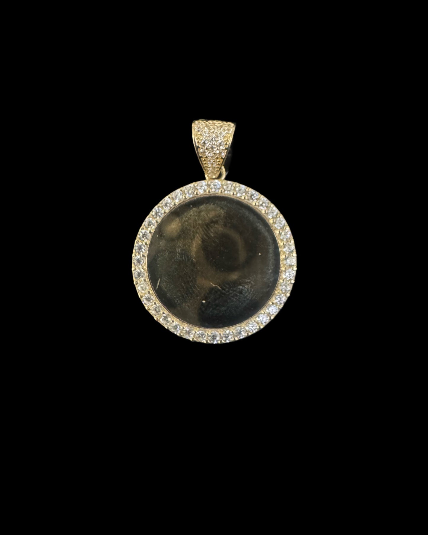 PICTURE PENDANT CZ 4GR 14K.