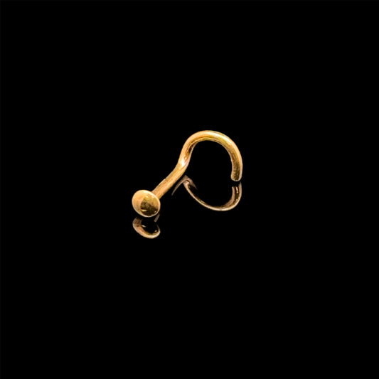 PIERCING NARIZ CIRCULO 14K GOLD