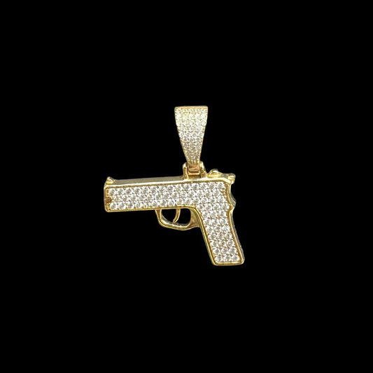 925 SILVER CZ PENDANT (5.6GR)