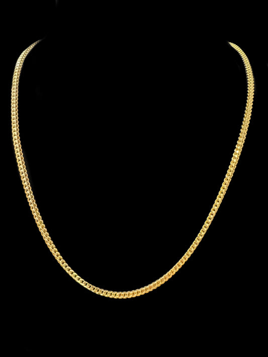 CADENA FRANCO HOLLOW 11.7GR 3MM 14K 24"