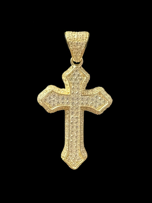 PENDANT CRUZ CHROME CZ 5GR 14K