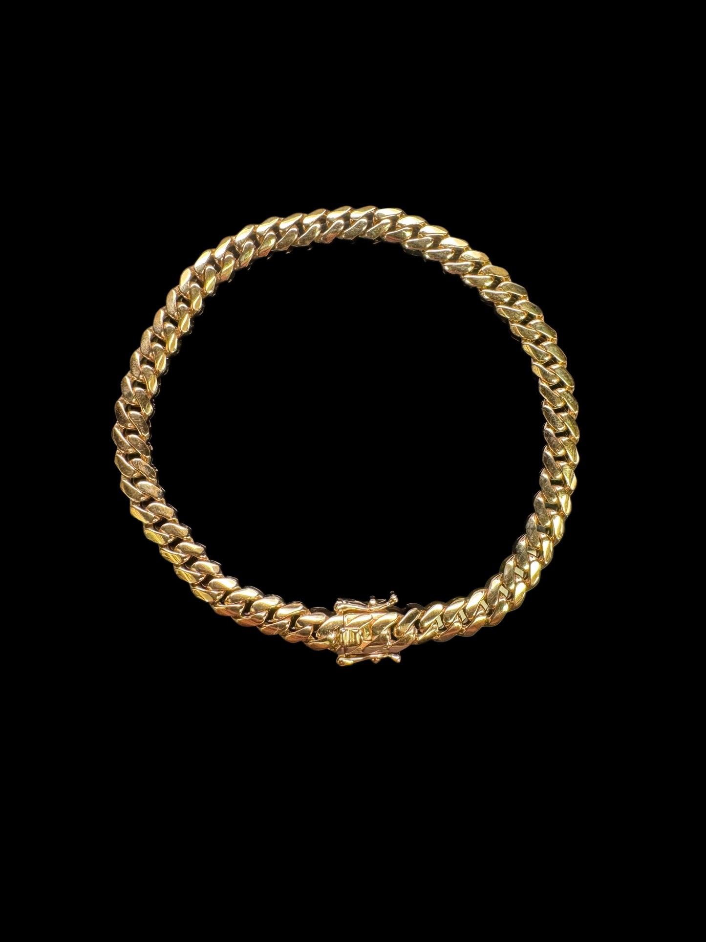 BRACELET MIAMI CUBAN SEMISOLIDO 11.4GR 6MM 8.5"
