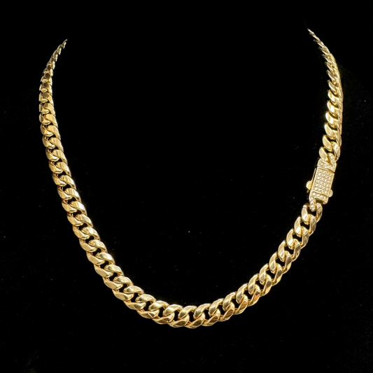 14K GOLD JINGLE BELL CHAIN (16.6GR 7.3MM 16")