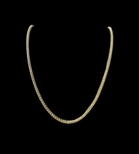 CADENA MOON ICE YELLOW 17.9GR 3.4MM 14K 22"