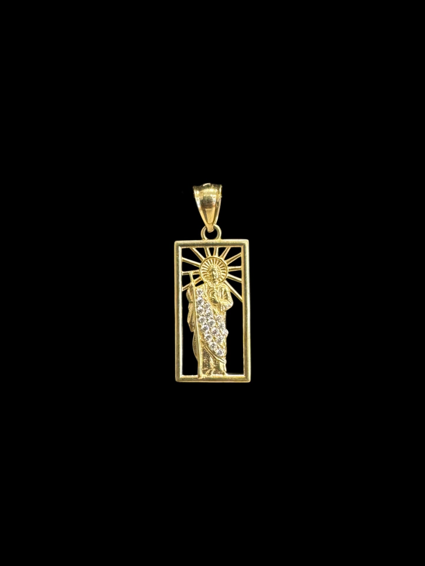 14K GOLD SAN JUDAS PENDANT (2.9GR)