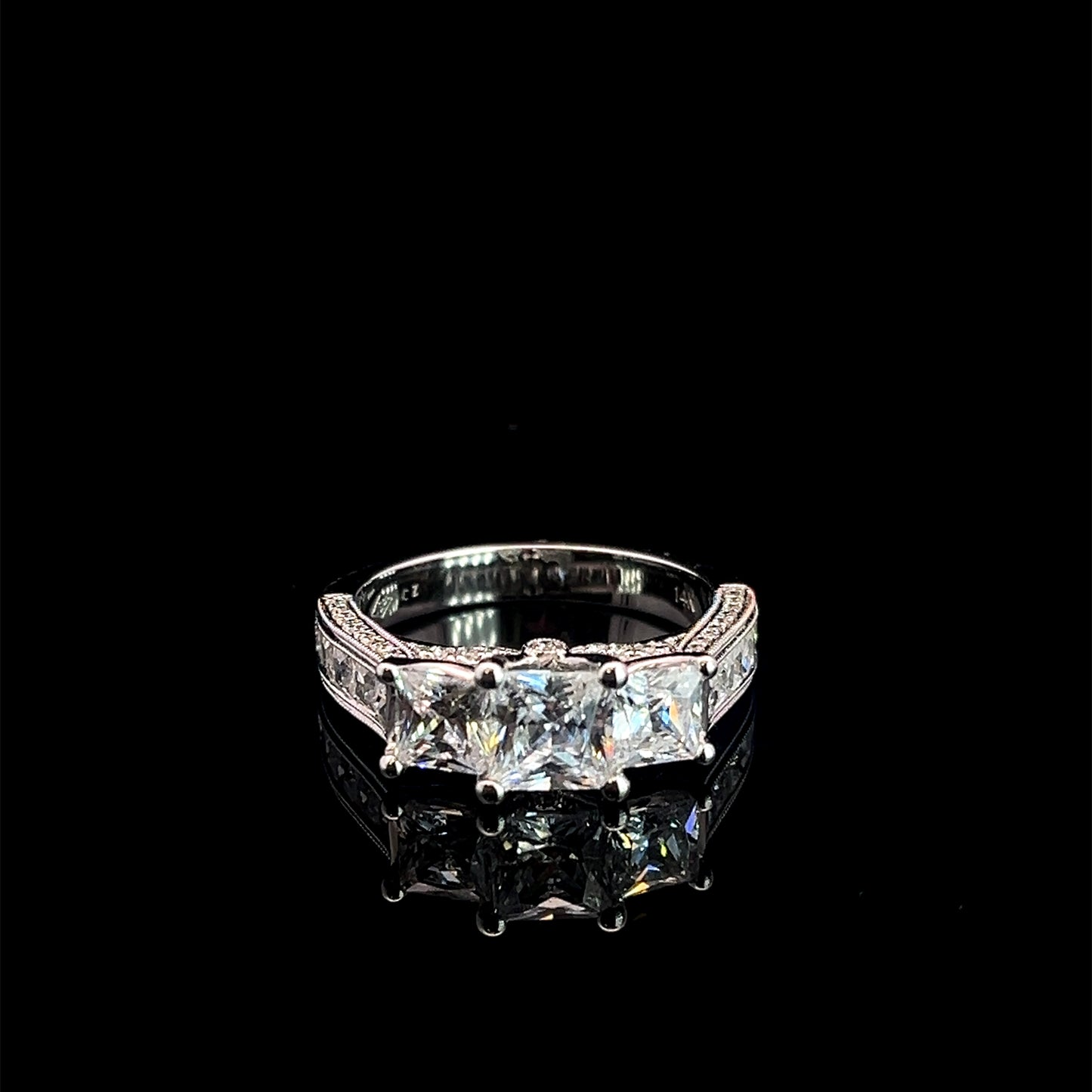 ANILLO COMPROMISO CZ 5.5GR 14K 7"