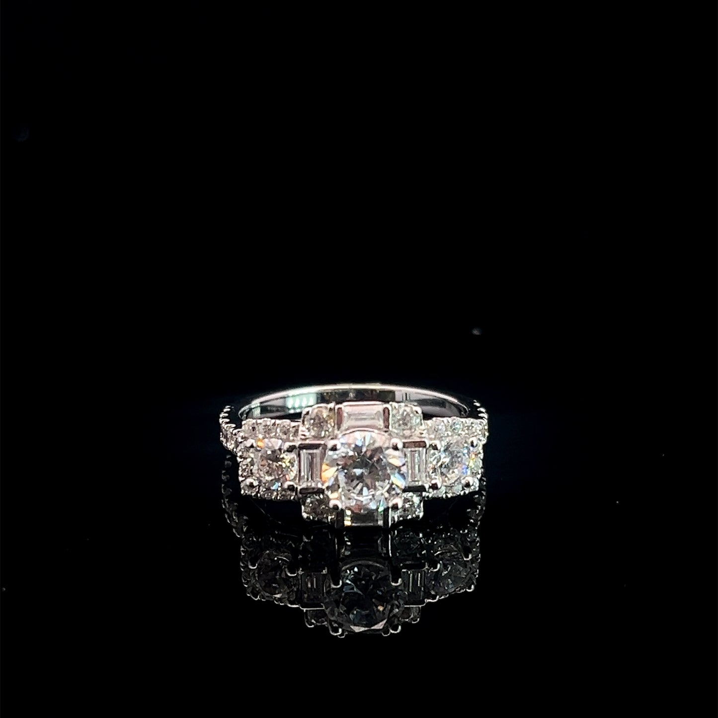 ANILLO COMPROMISO CZ 4.3GR 14K 7"