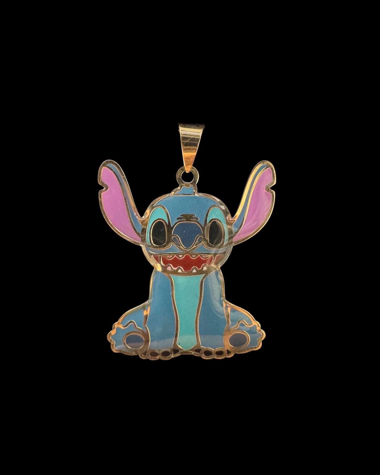 PENDANT STICH ENAMEL 1.1GR 14K