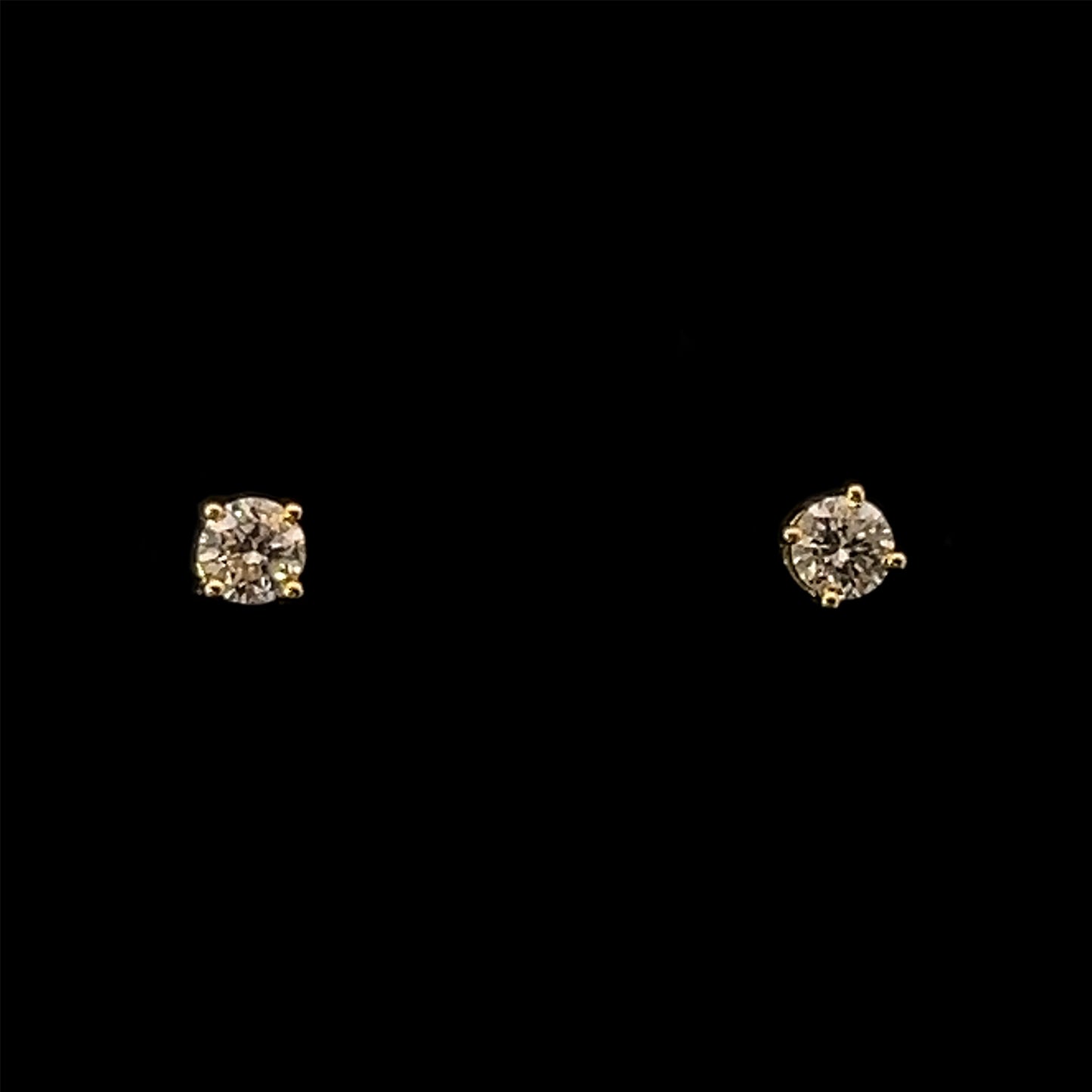 ARETES FLOR SMALL DIAMANTES 0.7GR 0.21CT 14K (EX ER 1502-0.10)