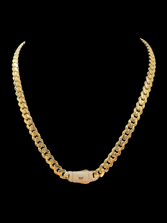 CADENA MONACI HOLLOW 16.4GR 7MM 14K 20"