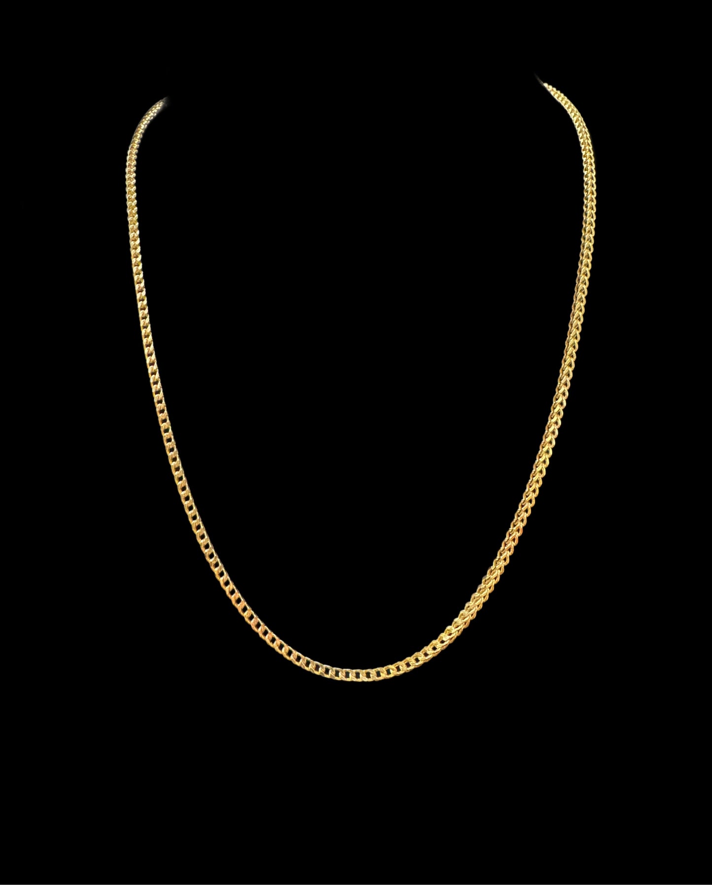 CADENA FRANCO HOLLOW 5.9GR 2.2MM 14K 18"