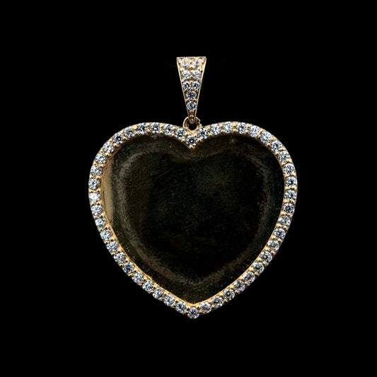 PENDANT PICTURE CORAZON 4.1GR 14K