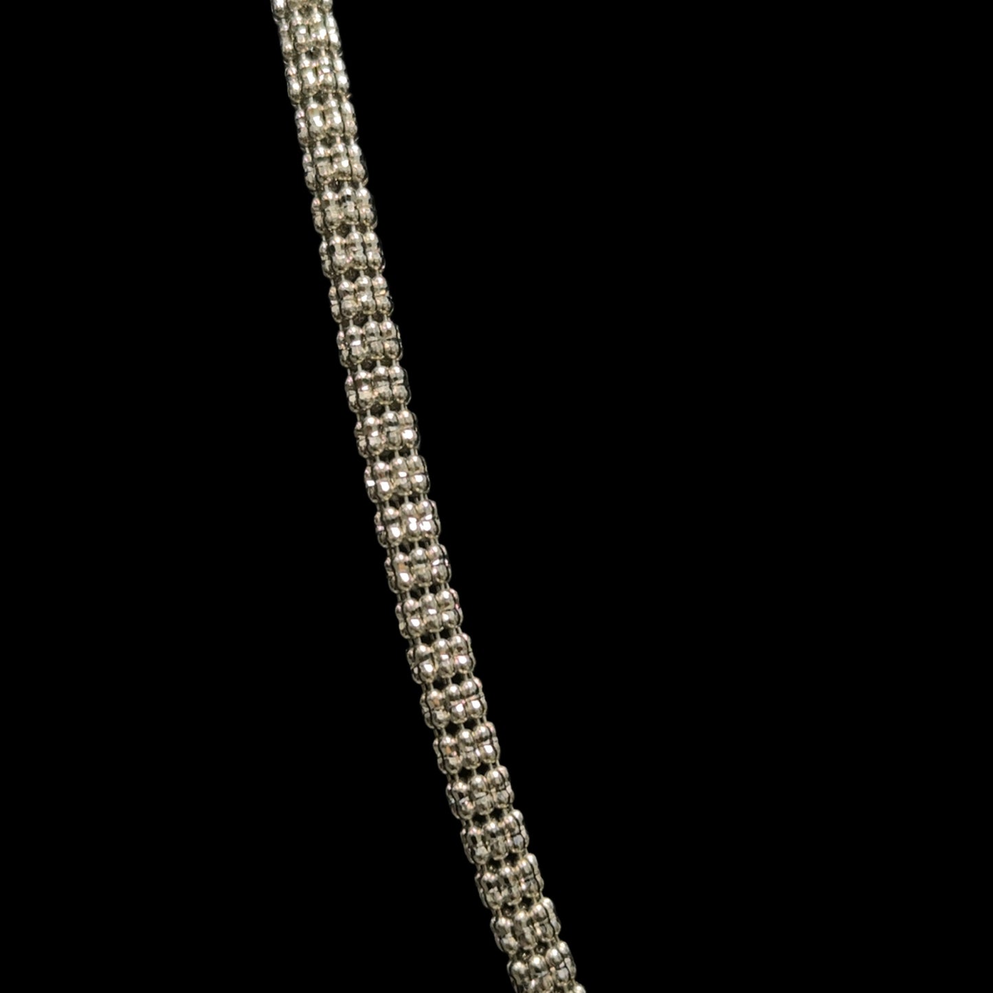 CADENA MOON ICE BLANCA 29.1GR 4.4MM 14K 22"