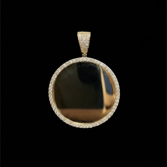 14K GOLD PICTURE PENDANT (3.4GR)