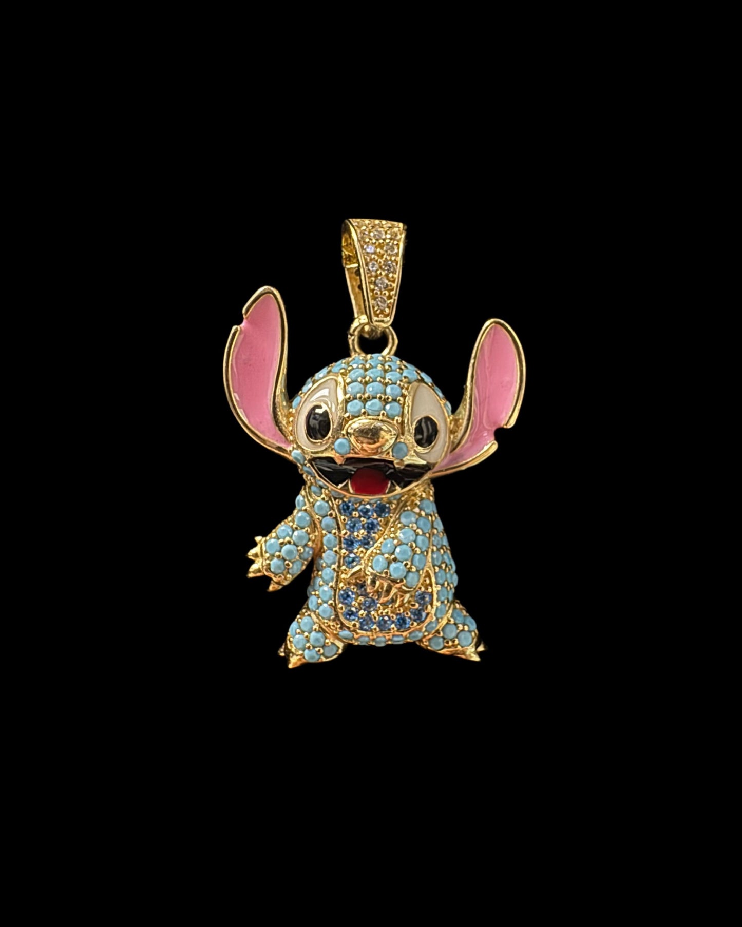PENDANT STICH CZ 3.9GR 14K