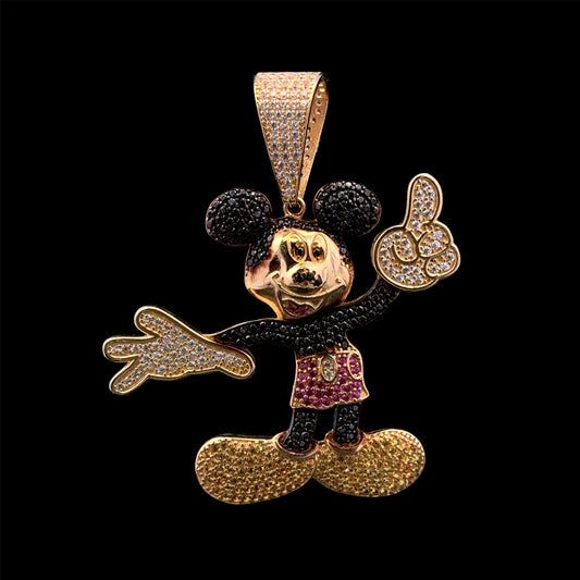 PENDANT MICKEY MOUSE CZ 13.8GR 14K