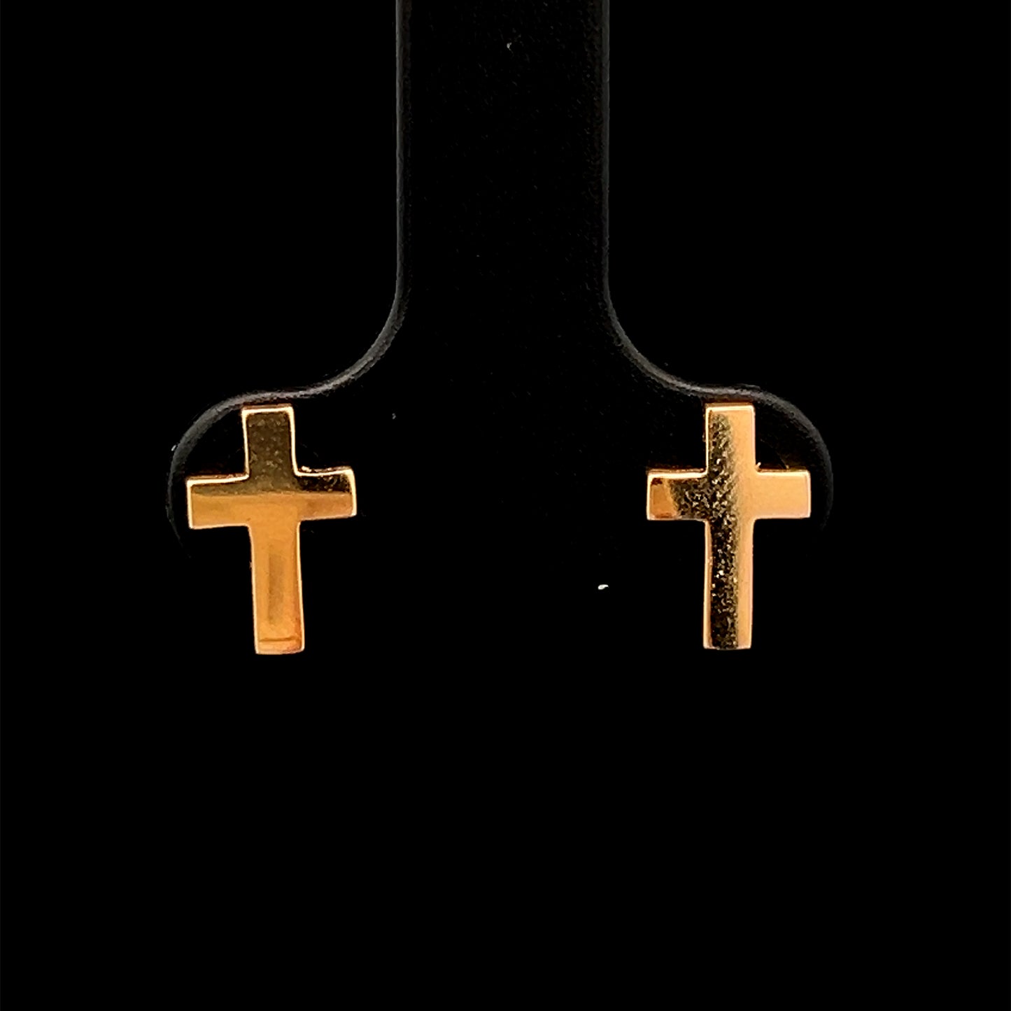 ARETES CRUZ 14K