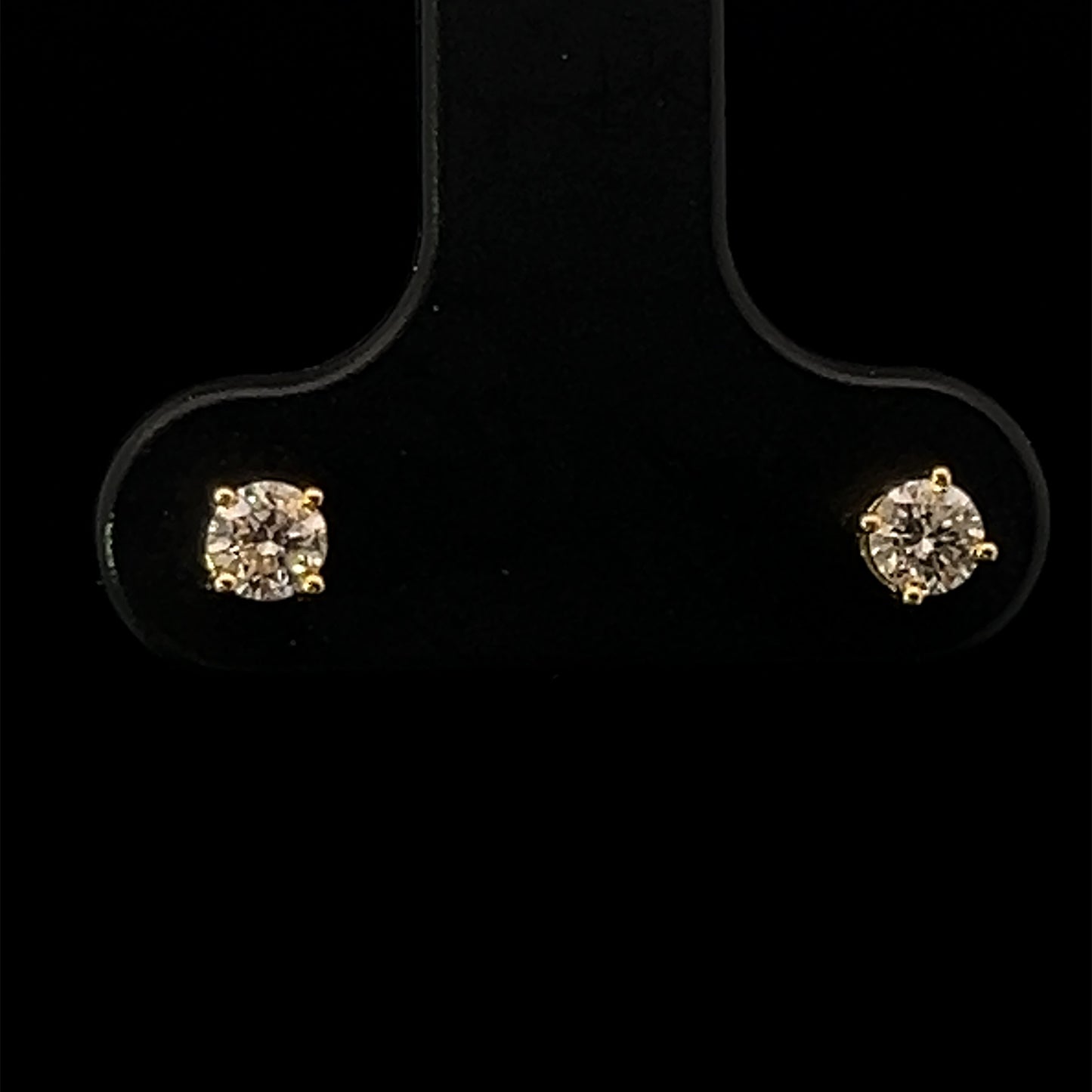 ARETES FLOR SMALL DIAMANTES 0.7GR 0.21CT 14K (EX ER 1502-0.10)