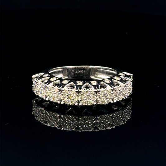 ANILLO FORMA CORONA DIAMANTES 5GR 1.98CT 14K 8"