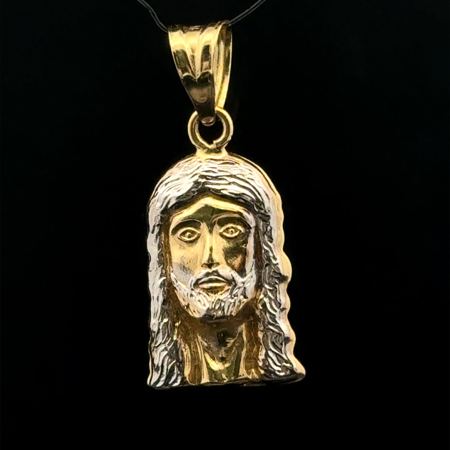 PENDANT CABEZA JESUS 1.3GR 14K