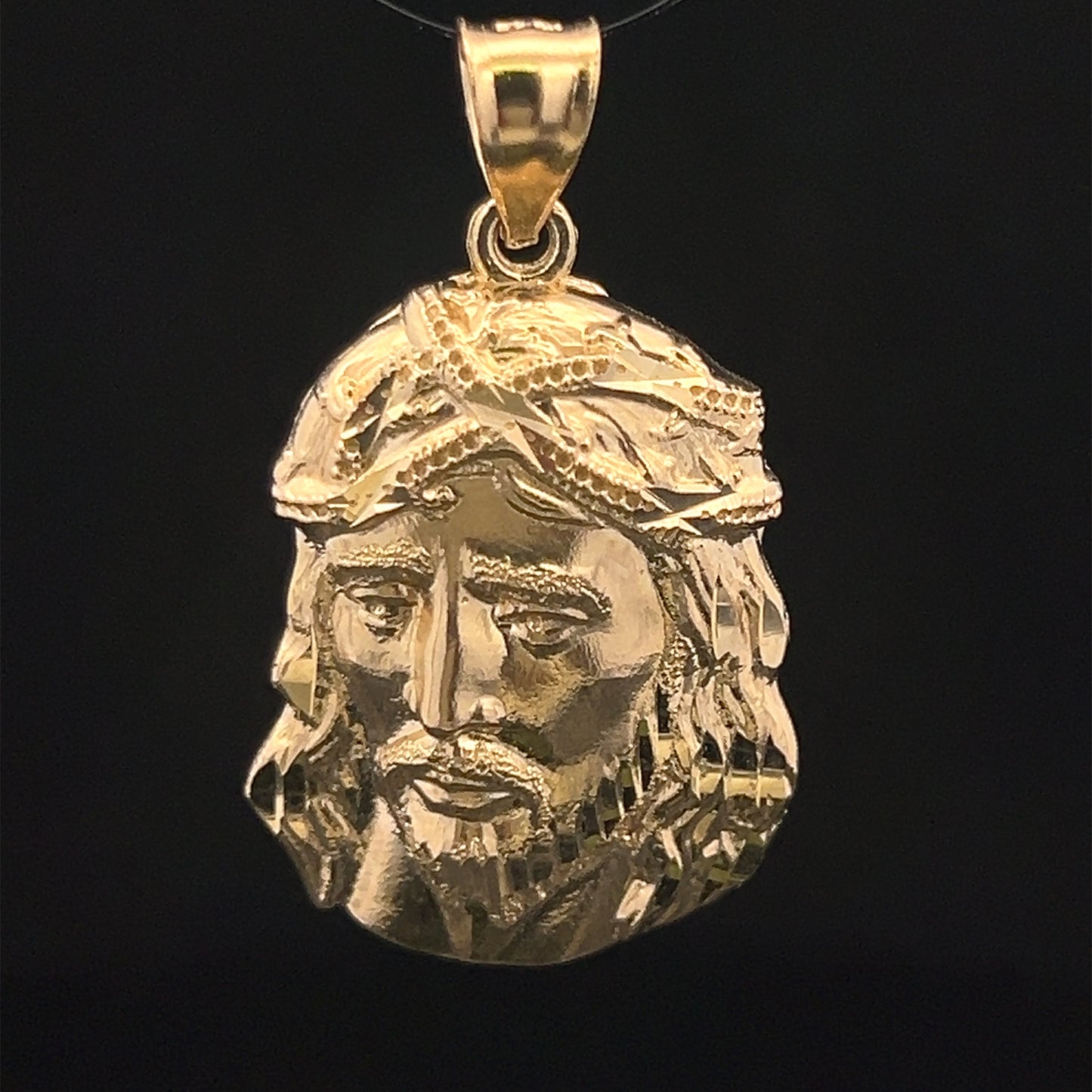 PENDANT CABEZA JESUS 3.6GR 14K