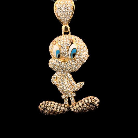 PENDANT PIOLIN CZ 4GR 14K